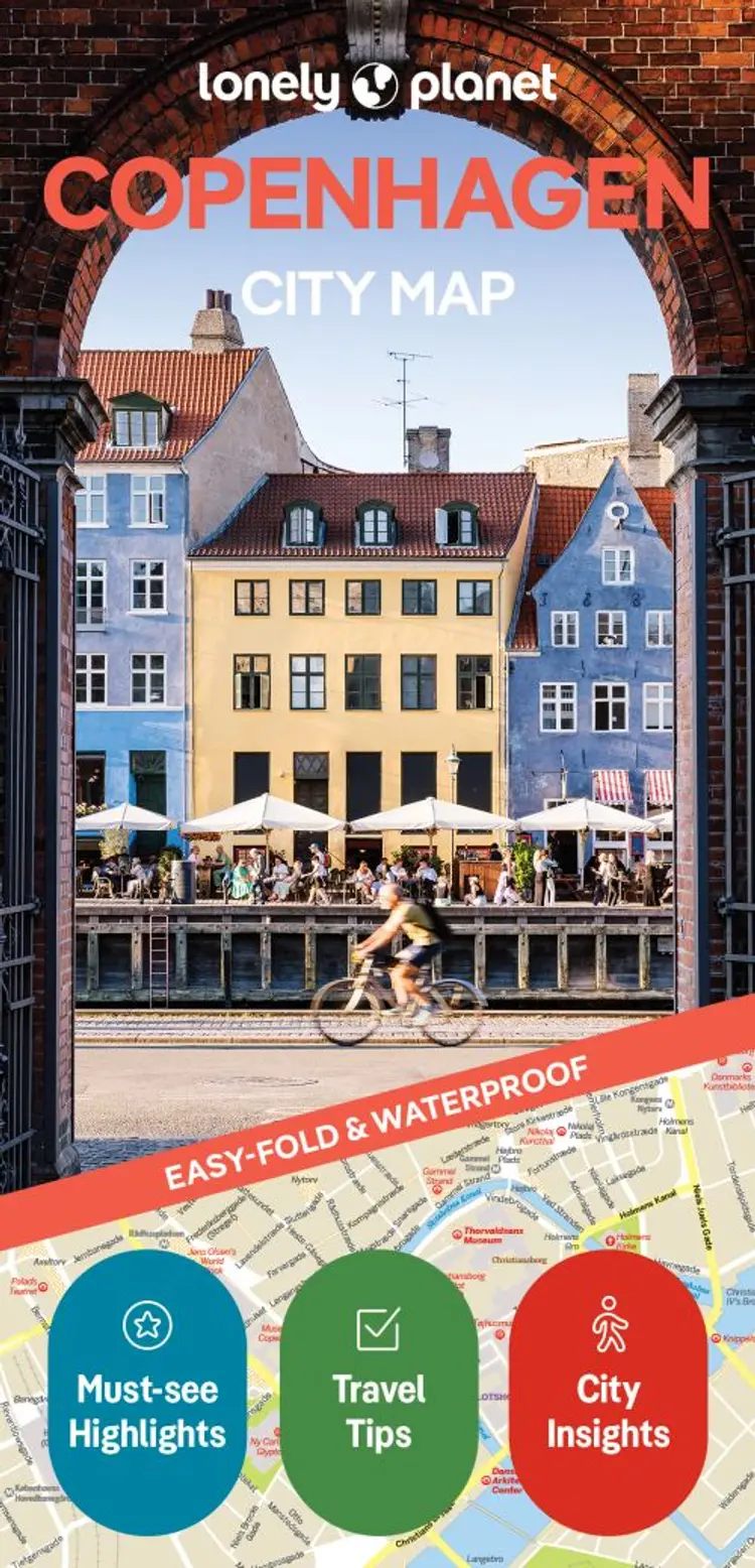 Copenhagen City Map af Lonely Planet