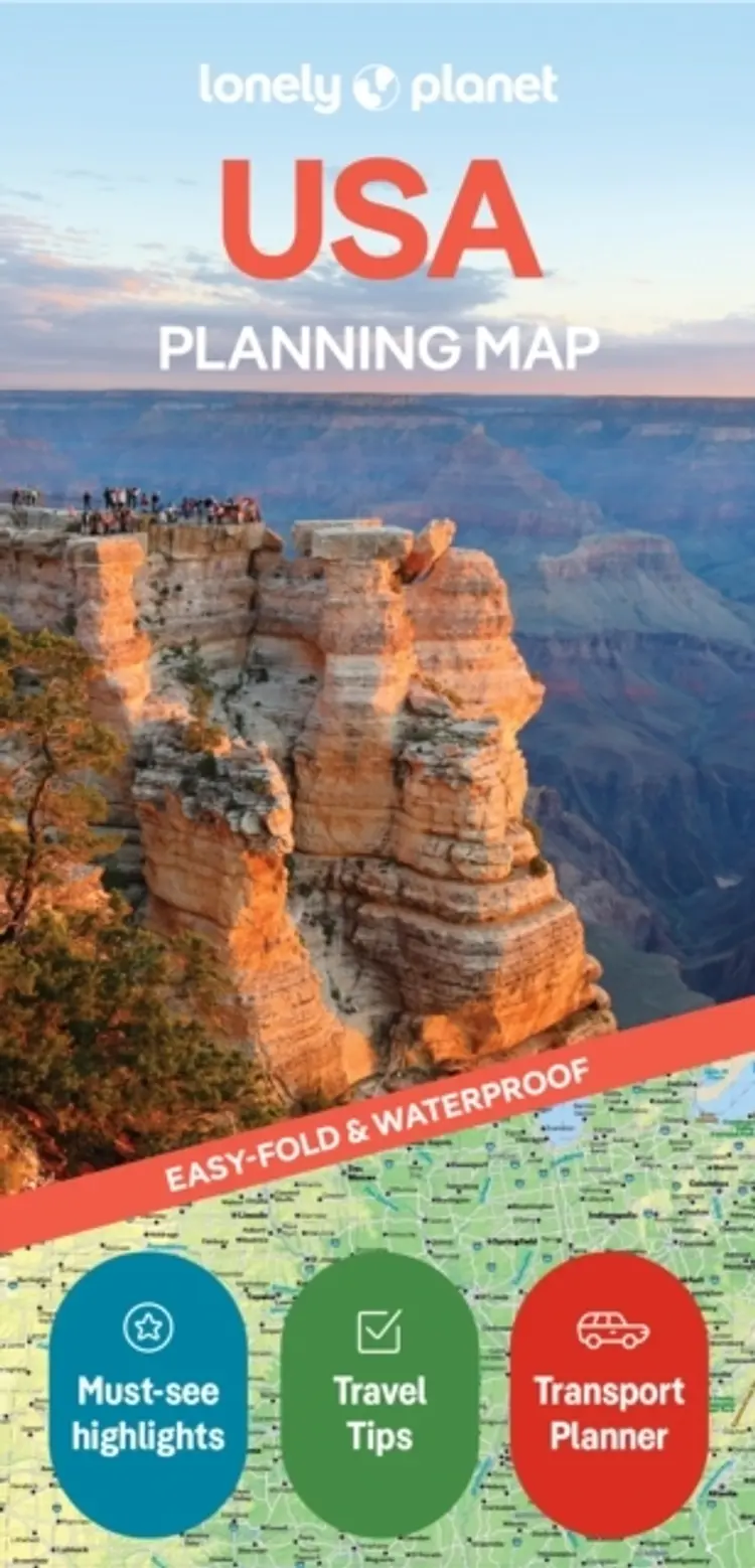 Lonely Planet Usa Planning Map - Lonely Planet af Lonely Planet