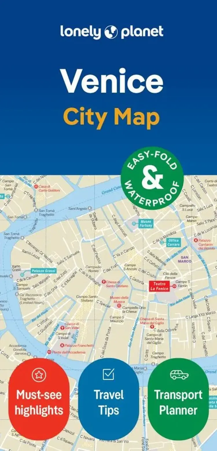 Venice City Map af Lonely Planet