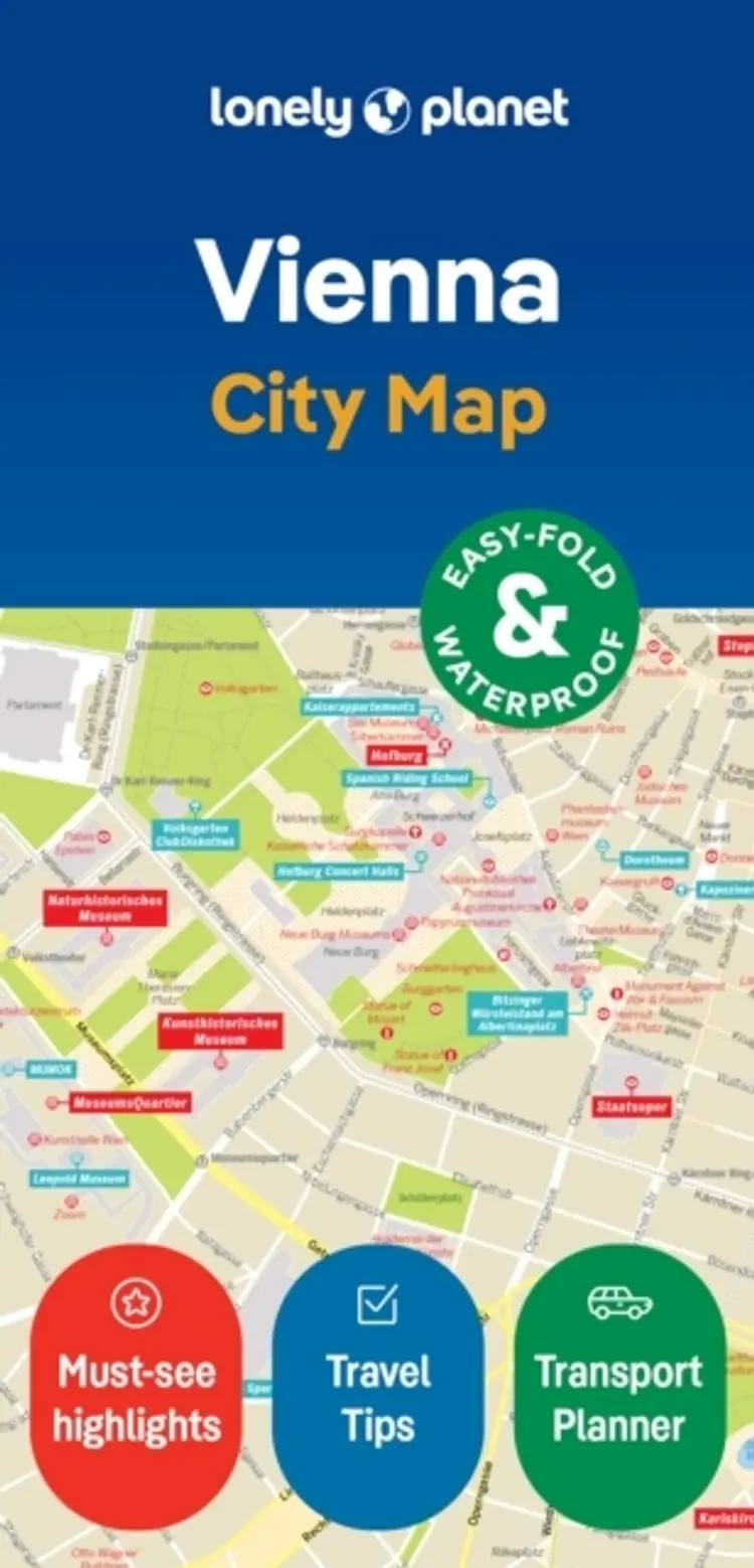 Vienna City Map - Lonely Planet af Lonely Planet