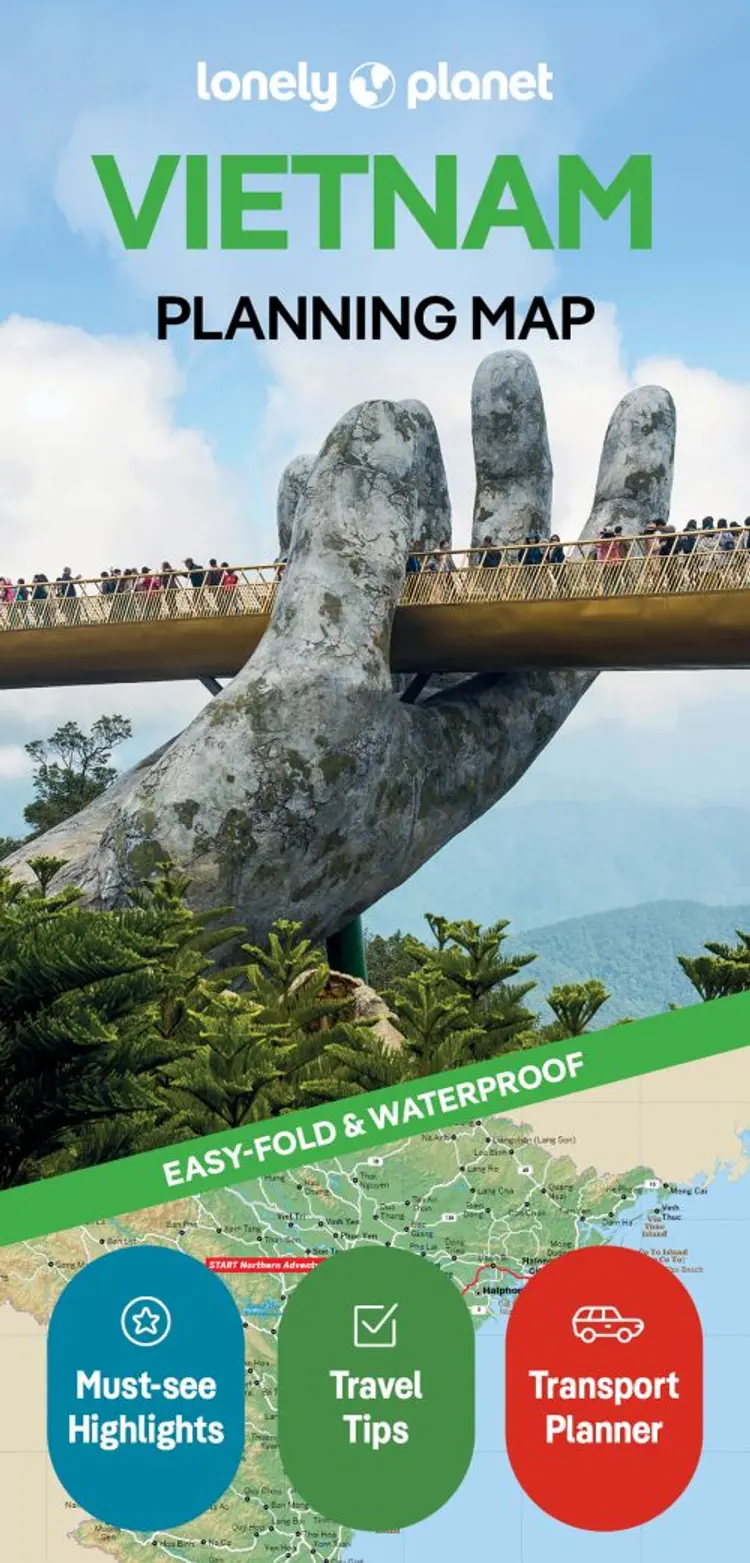 Lonely Planet Planning Map: Vietnam af Lonely Planet