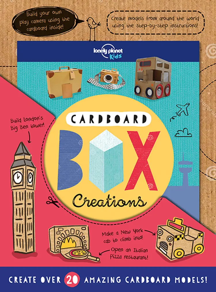 Cardboard Box Creations: Create over 20 amazing cardboard models! af Lonely Planet