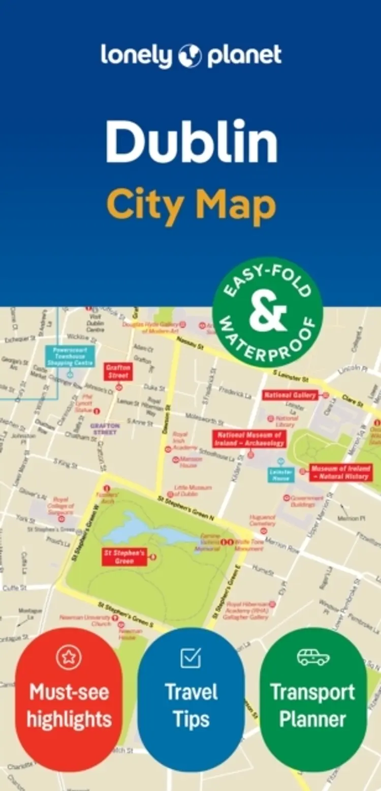 Lonely Planet Dublin City Map - Lonely Planet af Lonely Planet