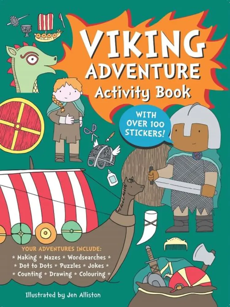 Viking Adventure Activity Book af Jen Alliston