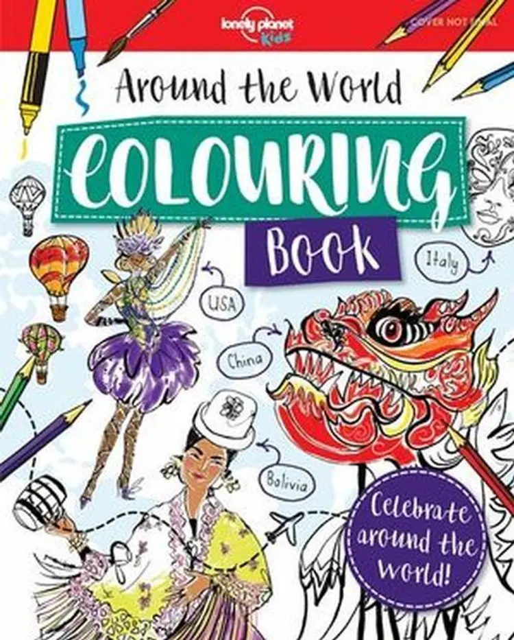 Around the World Colouring Book af Lonely Planet