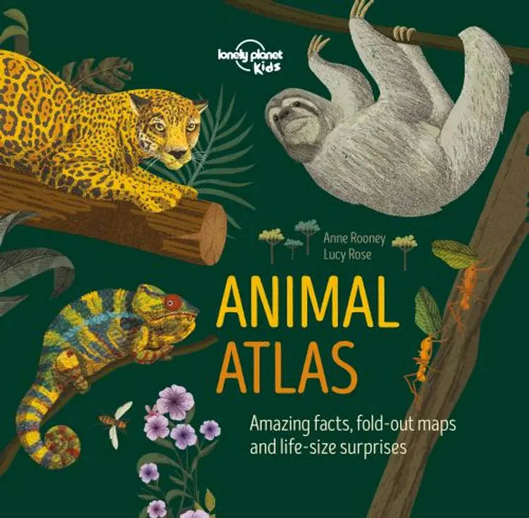 Animal Atlas: Amazing facts, fold-out maps and life-size surprises af Anne Rooney