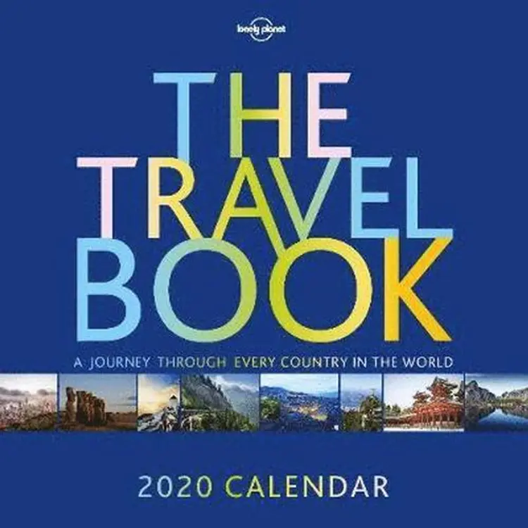 The Travel Book Calendar 2020 af Lonely Planet