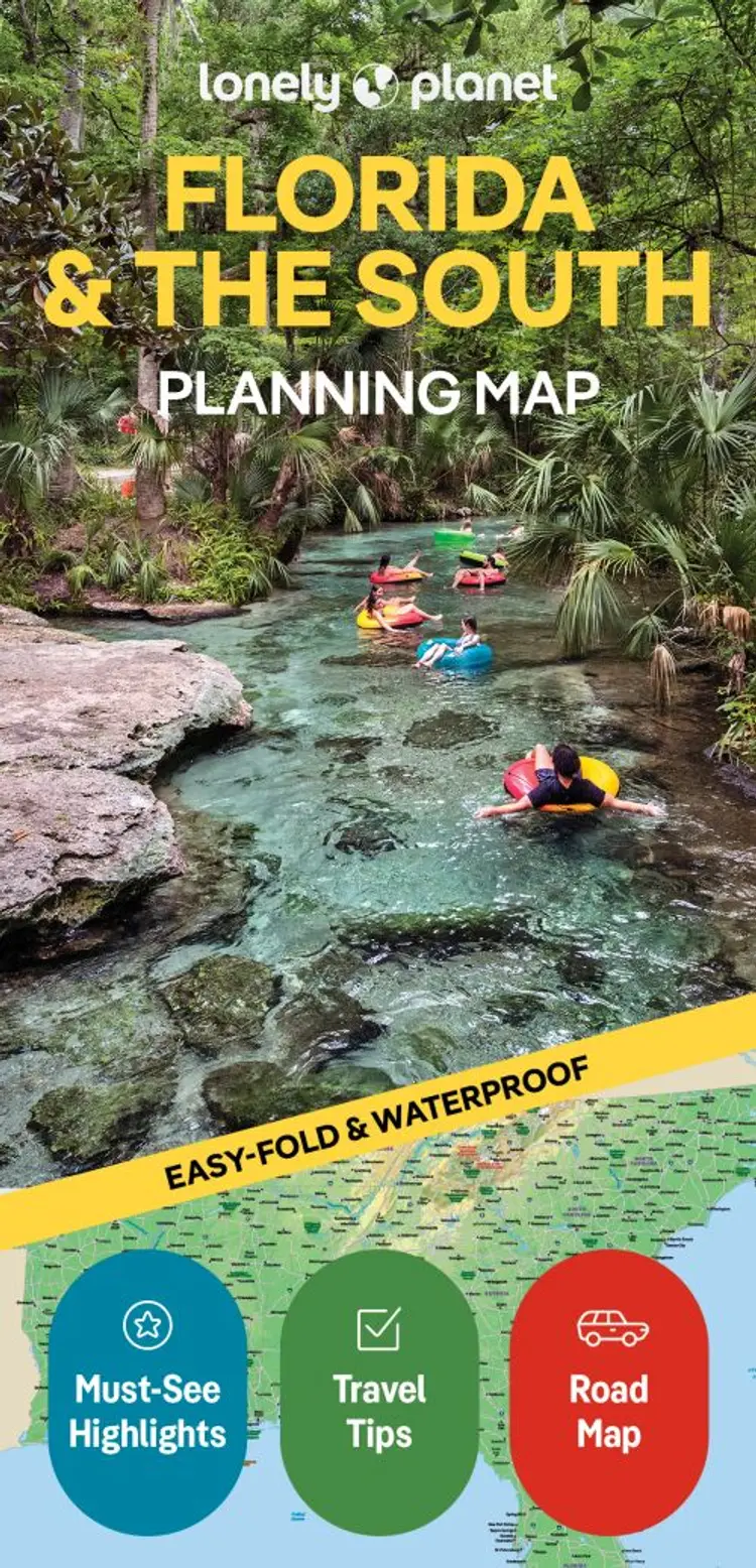 Florida & the South Planning Map af Lonely Planet