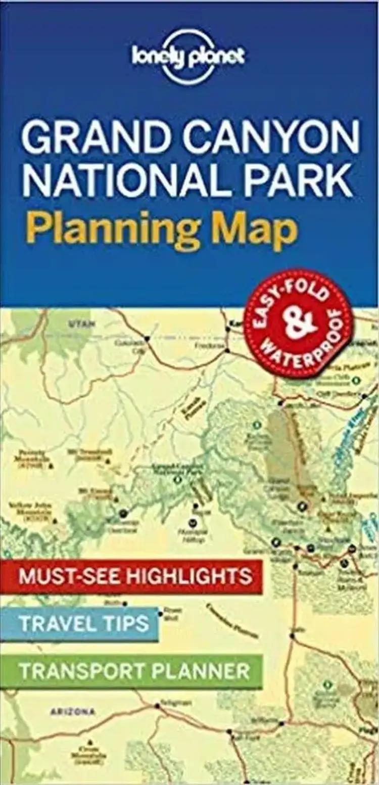 Lonely Planet Planning Map: Grand Canyon National Park af Lonely Planet