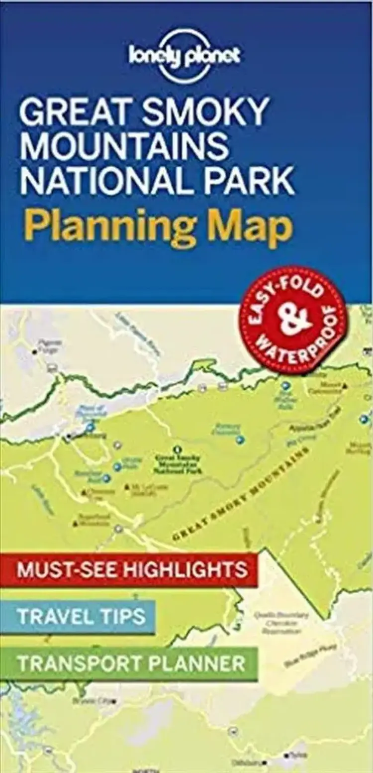 Lonely Planet Planning Map: Great Smoky Mountains af Lonely Planet