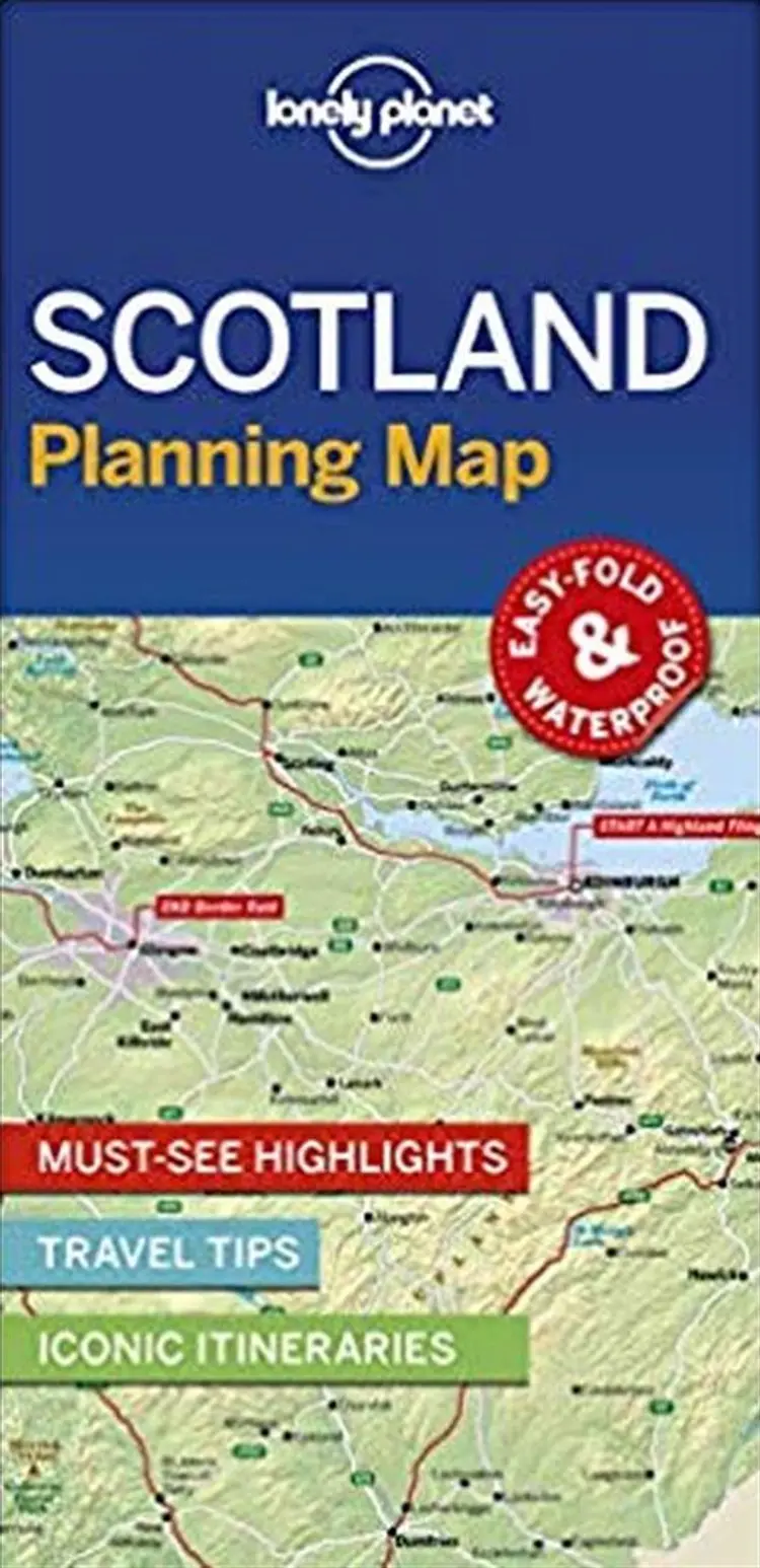 Lonely Planet Planning Map: Scotland af Lonely Planet