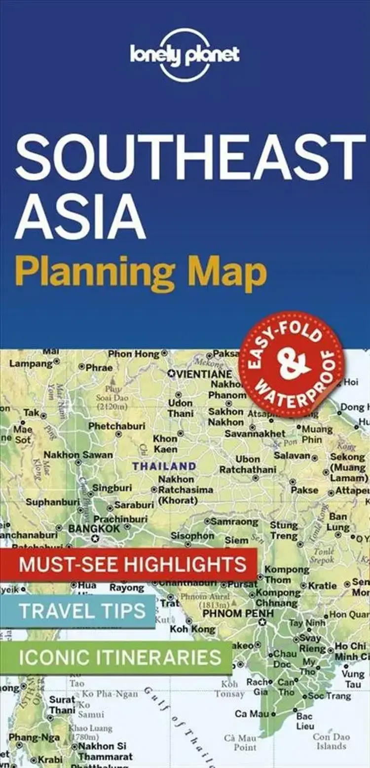 Lonely Planet Planning Map: Southeast Asia af Lonely Planet