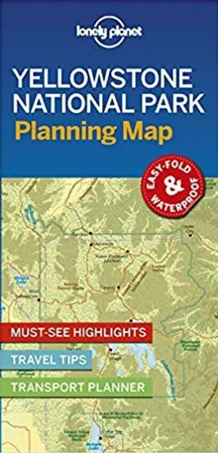 Lonely Planet Planning Map: Yellowstone National Park af Lonely Planet