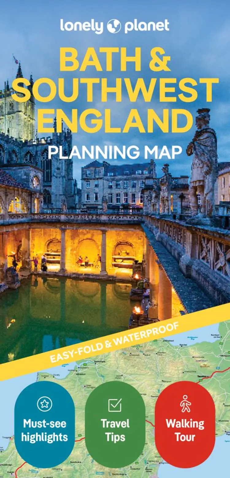 Lonely Planet Planning Map: Bath & Southwest England, Lonely Planet af Lonely Planet