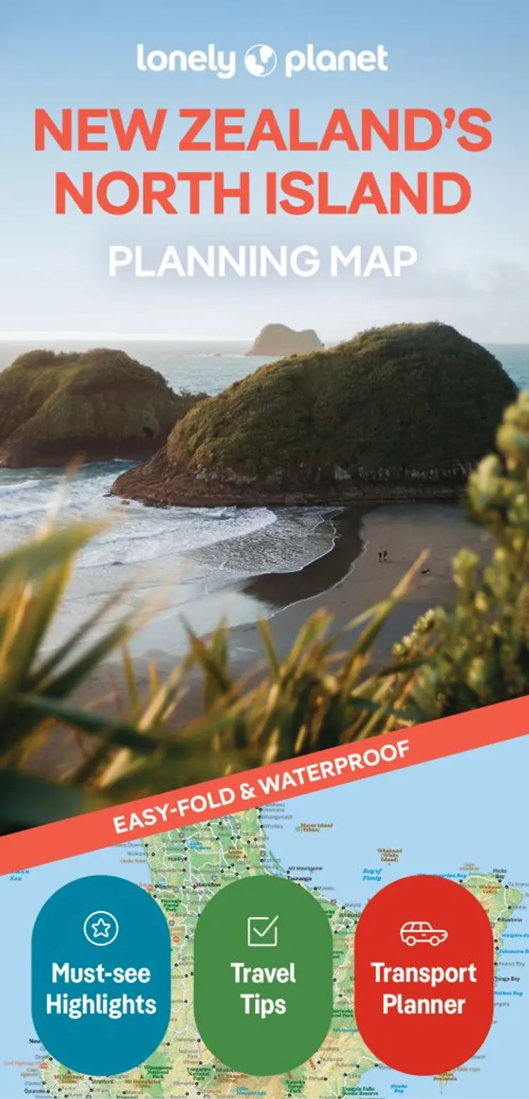 Lonely Planet Planning Map: New Zealand's North Island af Lonely Planet