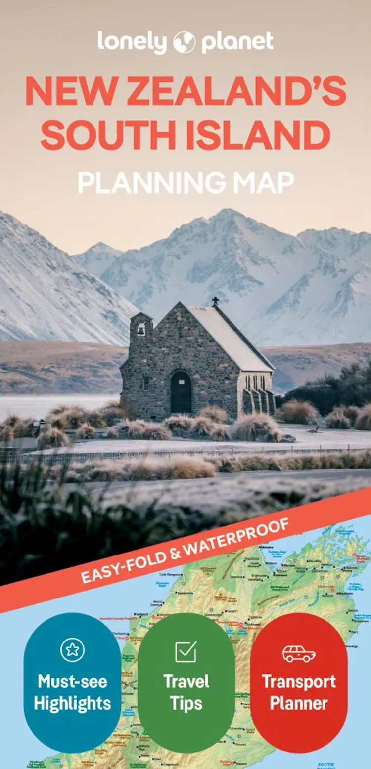 Lonely Planet Planning Map: New Zealand's South Island af Lonely Planet