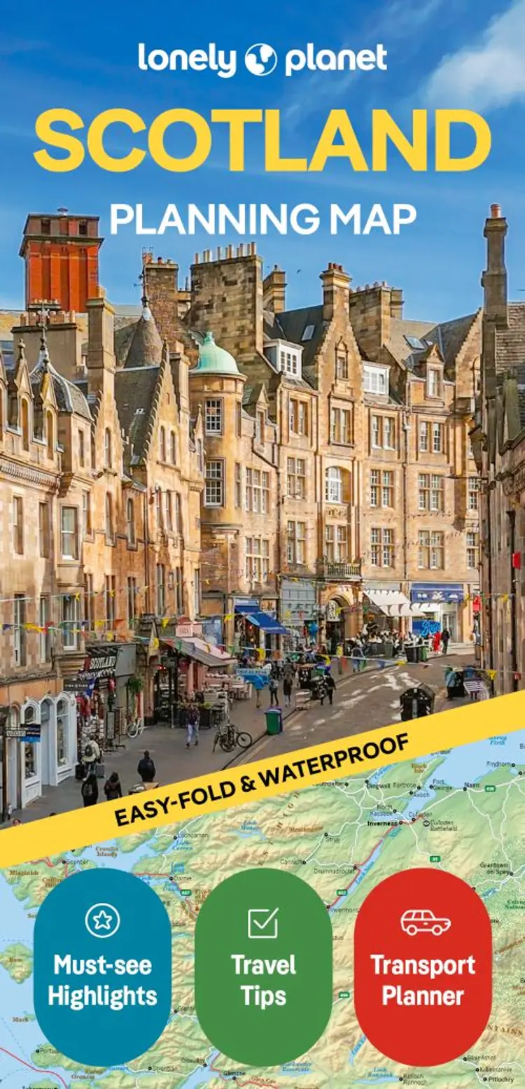 Lonely Planet Planning Map: Scotland, Lonely Planet af Lonely Planet