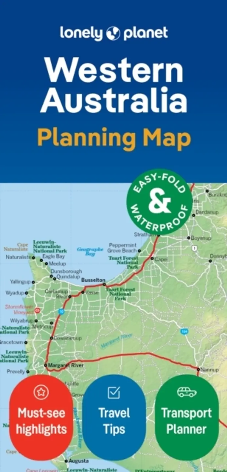 Lonely Planet Western Australia Planning Map - Lonely Planet af Lonely Planet