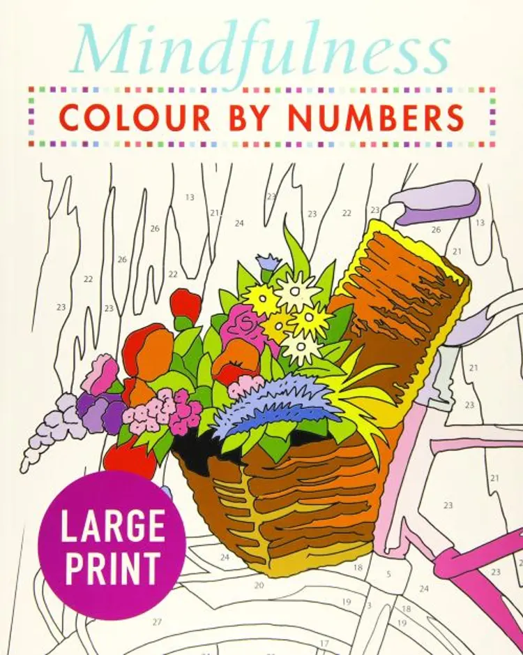 Mindfulness Colour-by-Numbers af Susanne James