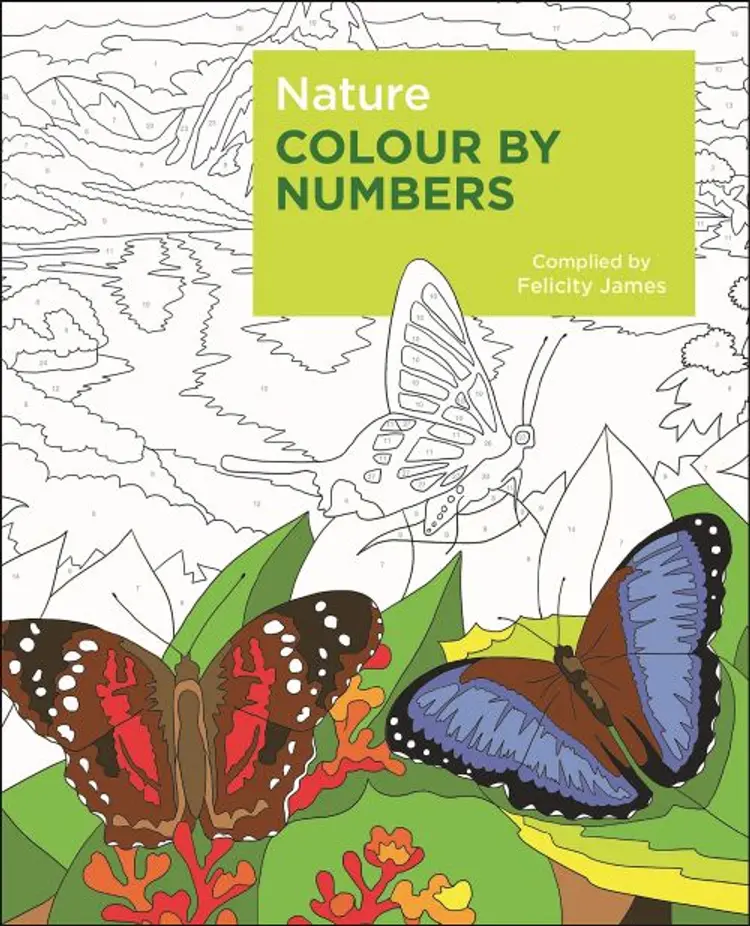Nature Colour by Numbers af Felicity James