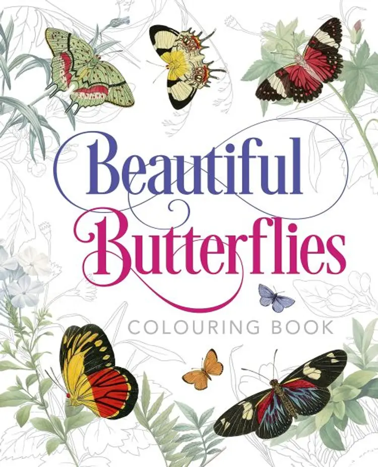 Beautiful Butterflies Colouring Book af Peter Gray