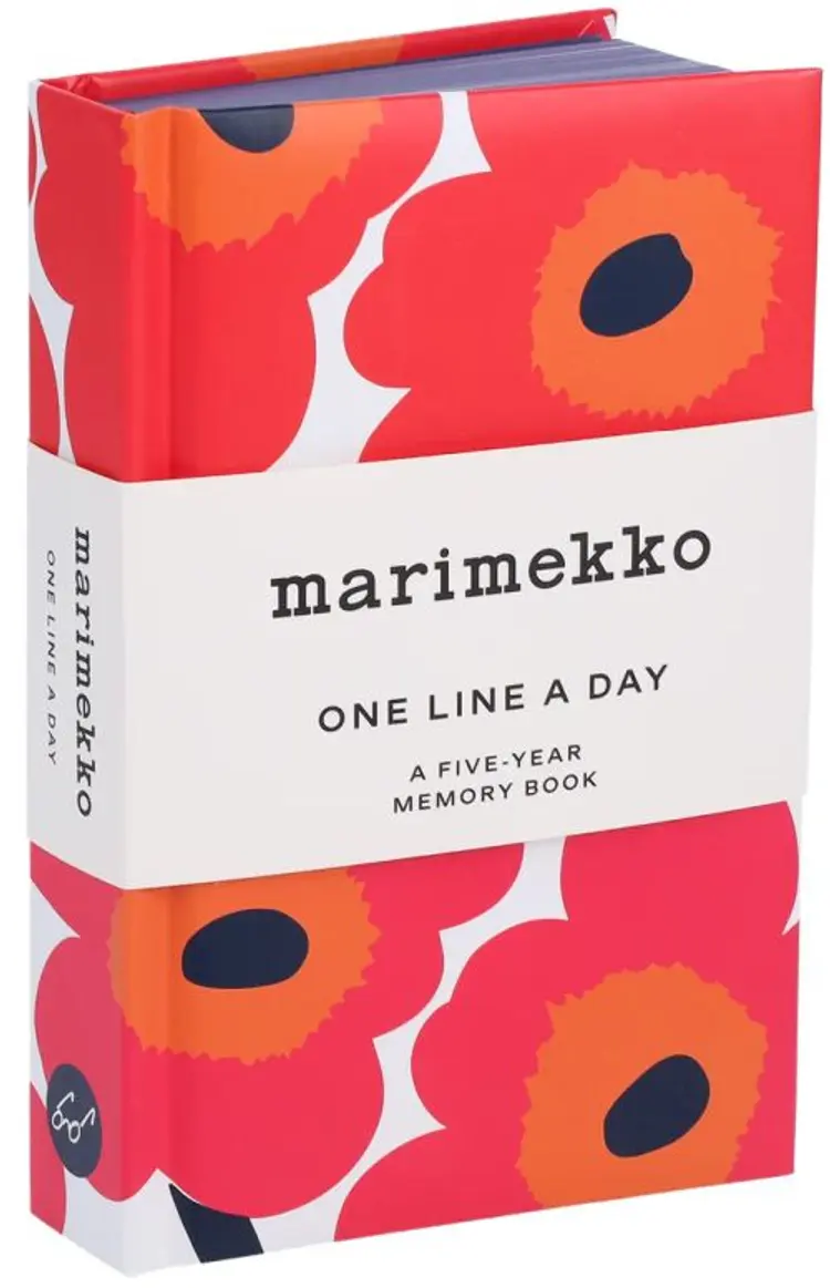 Marimekko One Line a Day: A Five-Year Memory Book (Red Unikko) af Chronicle Books