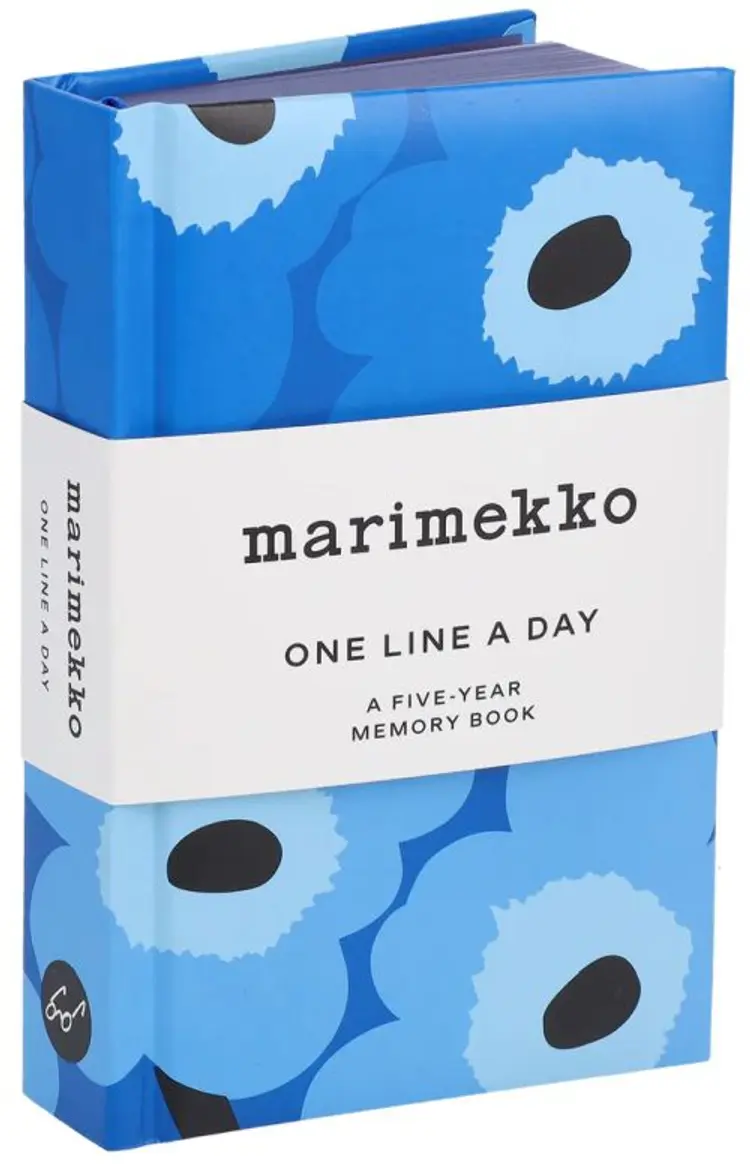 Marimekko One Line a Day: A Five-Year Memory Book (Blue Unikko) af Chronicle Books