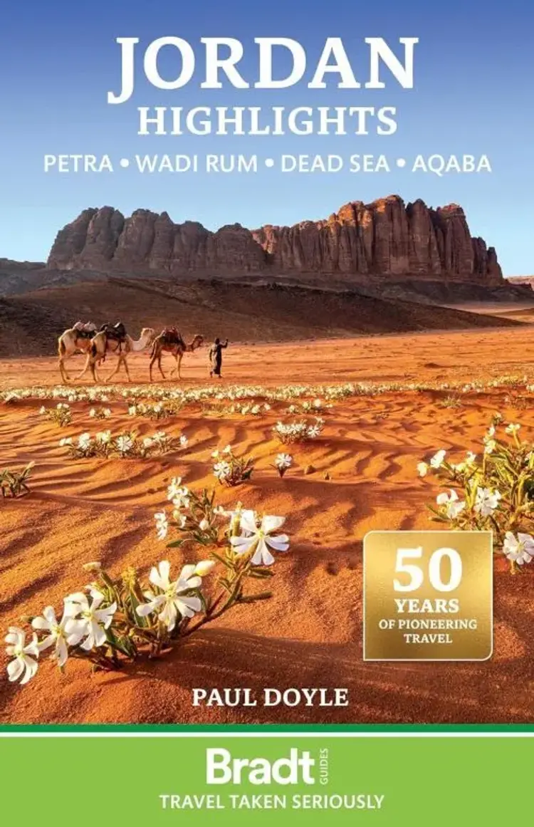 Jordan Highlights: Petra, Wadi Rum, the Dead Sea and Aqaba, Bradt Travel Guide af Paul Doyle