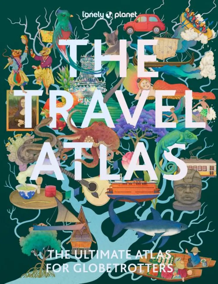 Travel Atlas, The: The Ultimate Atlas for Globetrotters (PB) af Lonely Planet