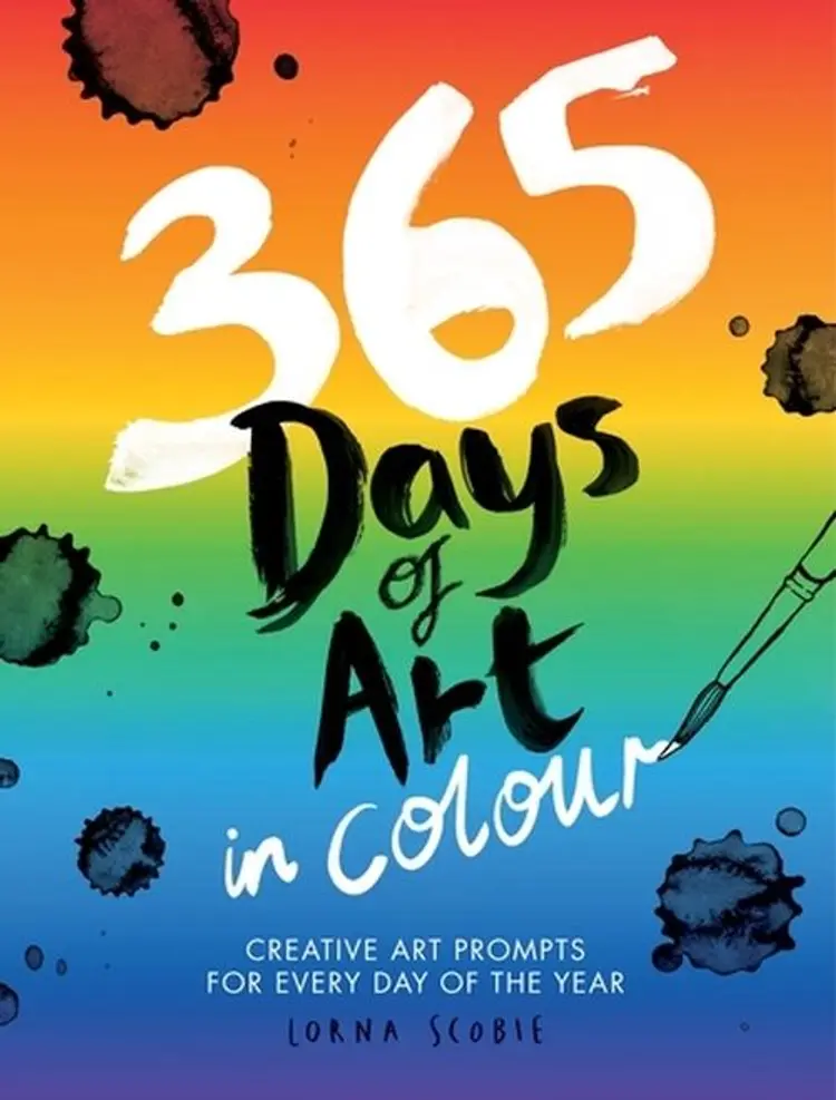 365 Days of Art in Colour: Creative Art Prompts for Every Day of the Year af Lorna Scobie