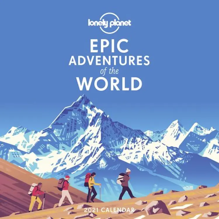 Epic Adventures Calendar 2021 af Lonely Planet