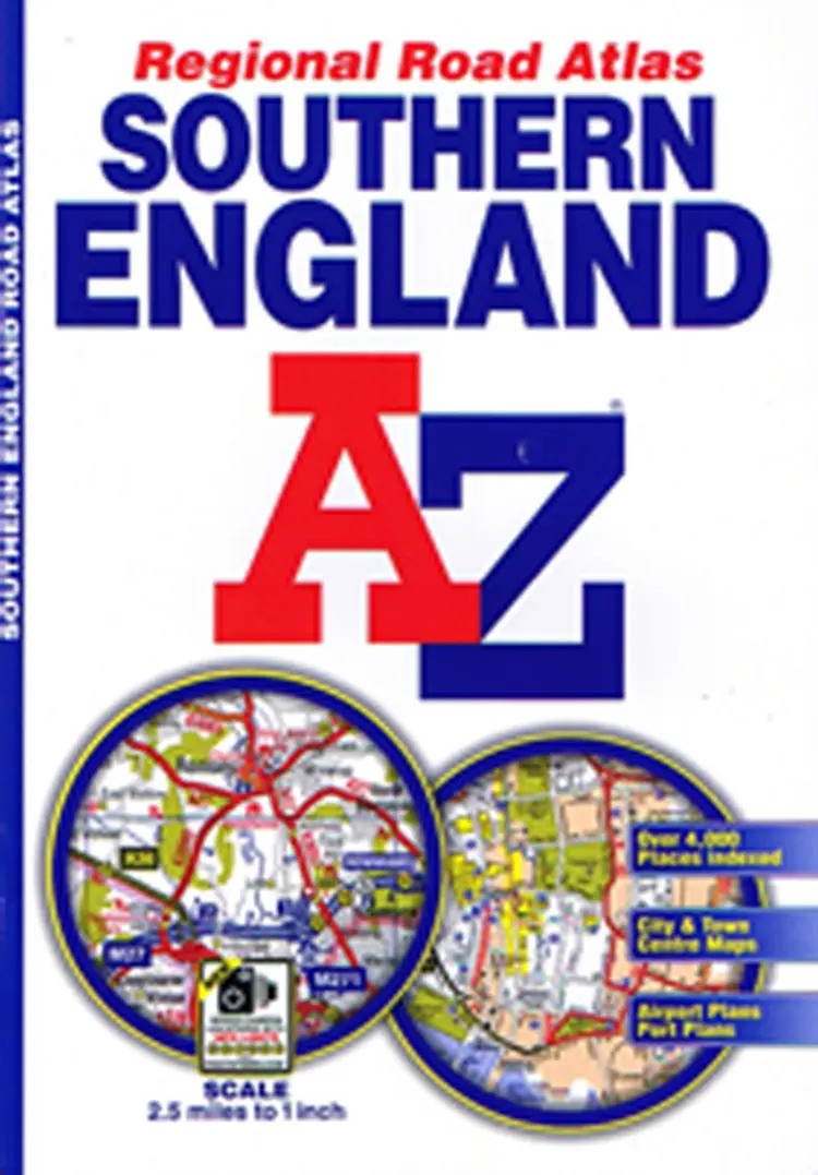 A-Z Regional Road Atlas Southern England