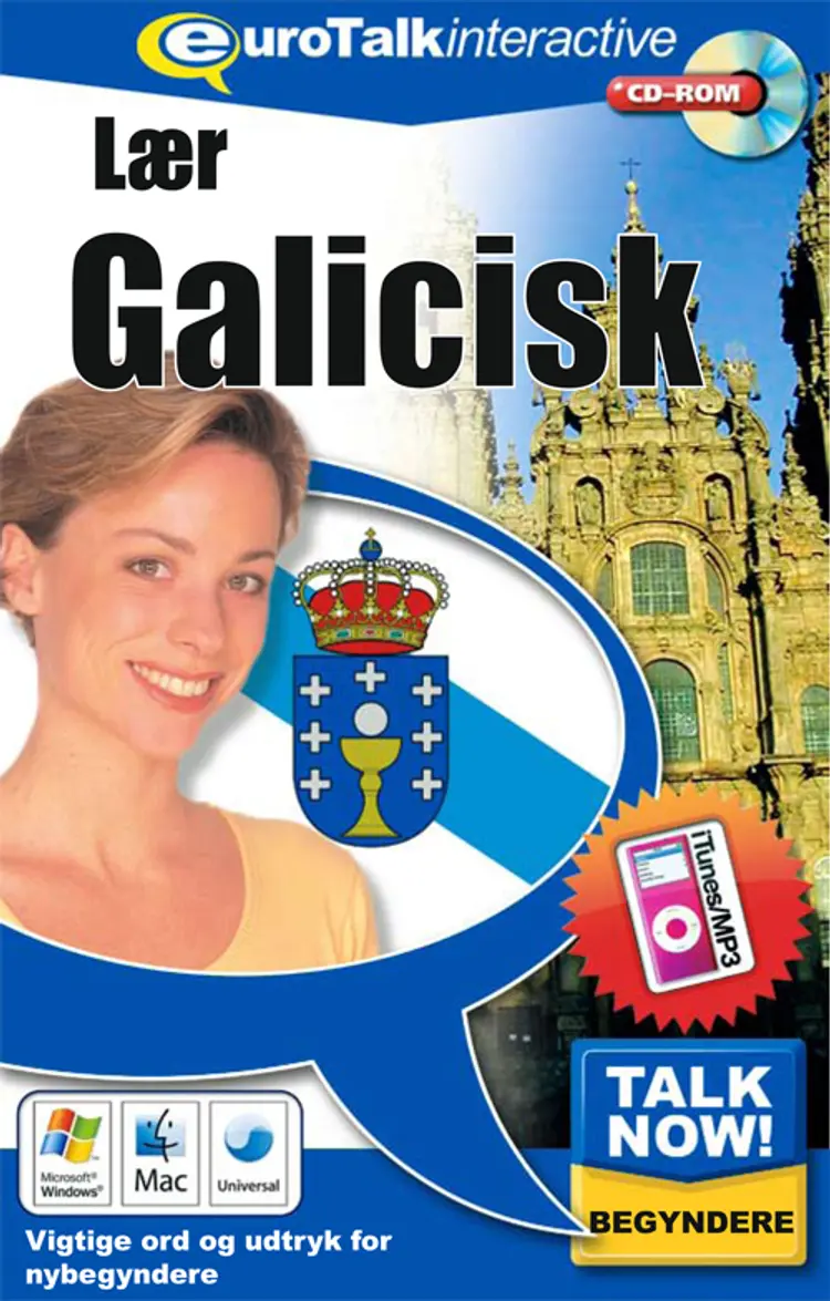 Galicisk begynderkursus CD-ROM
