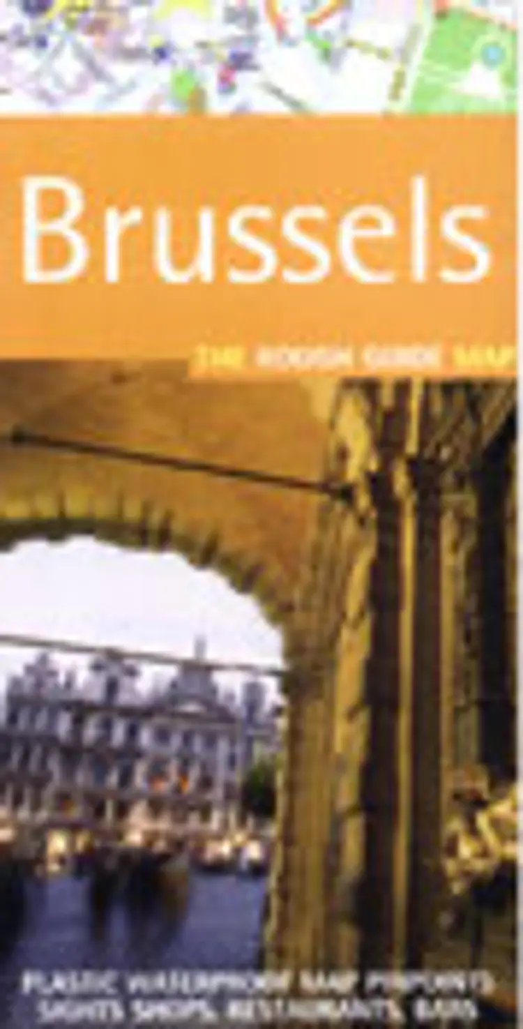 Brussels, The Rough Guide Map