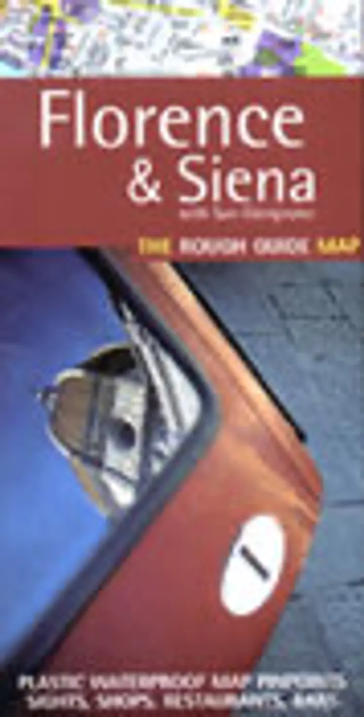 FLORENCE & SIENA MAP af BM Author