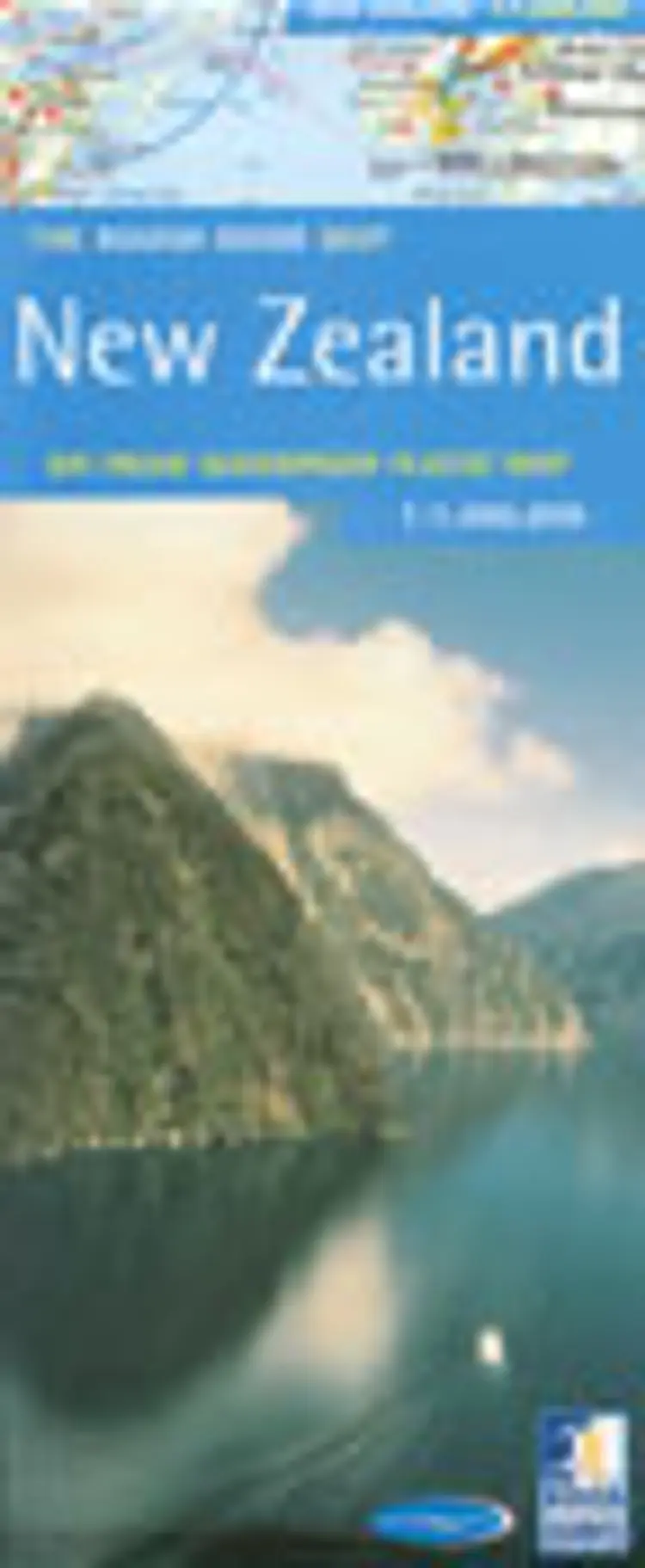 NEW ZEALAND MAP af BM Author