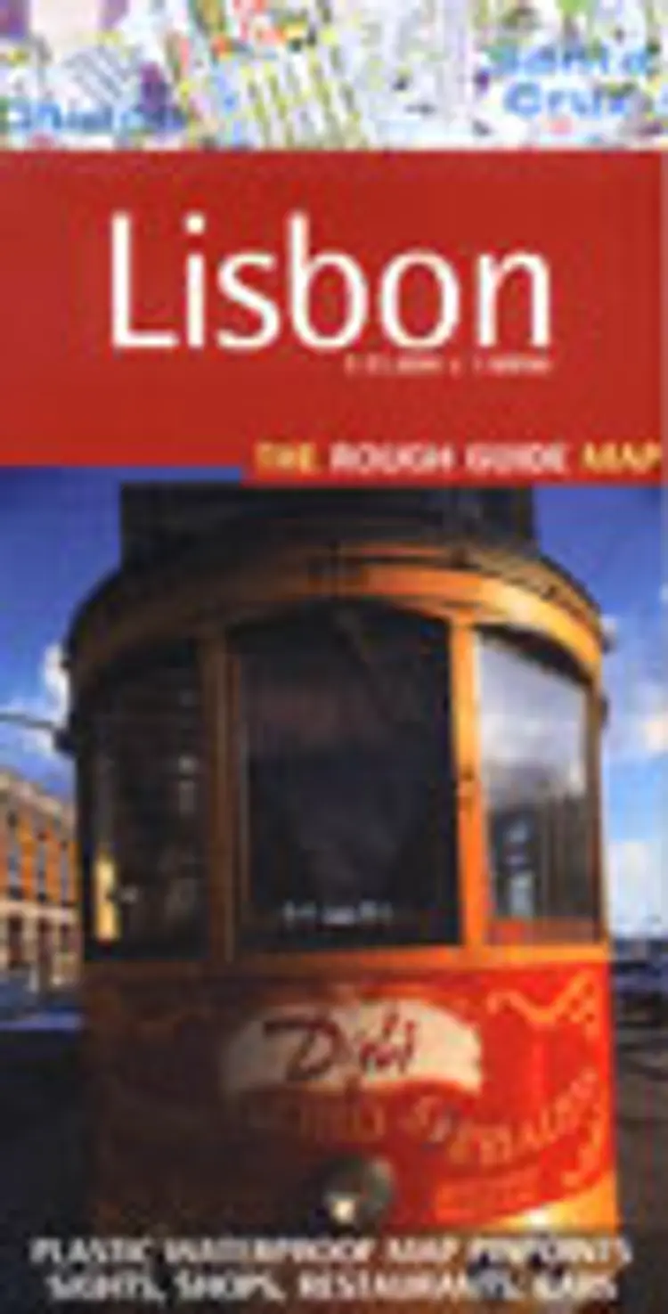 Lisbon. The Rough guide map