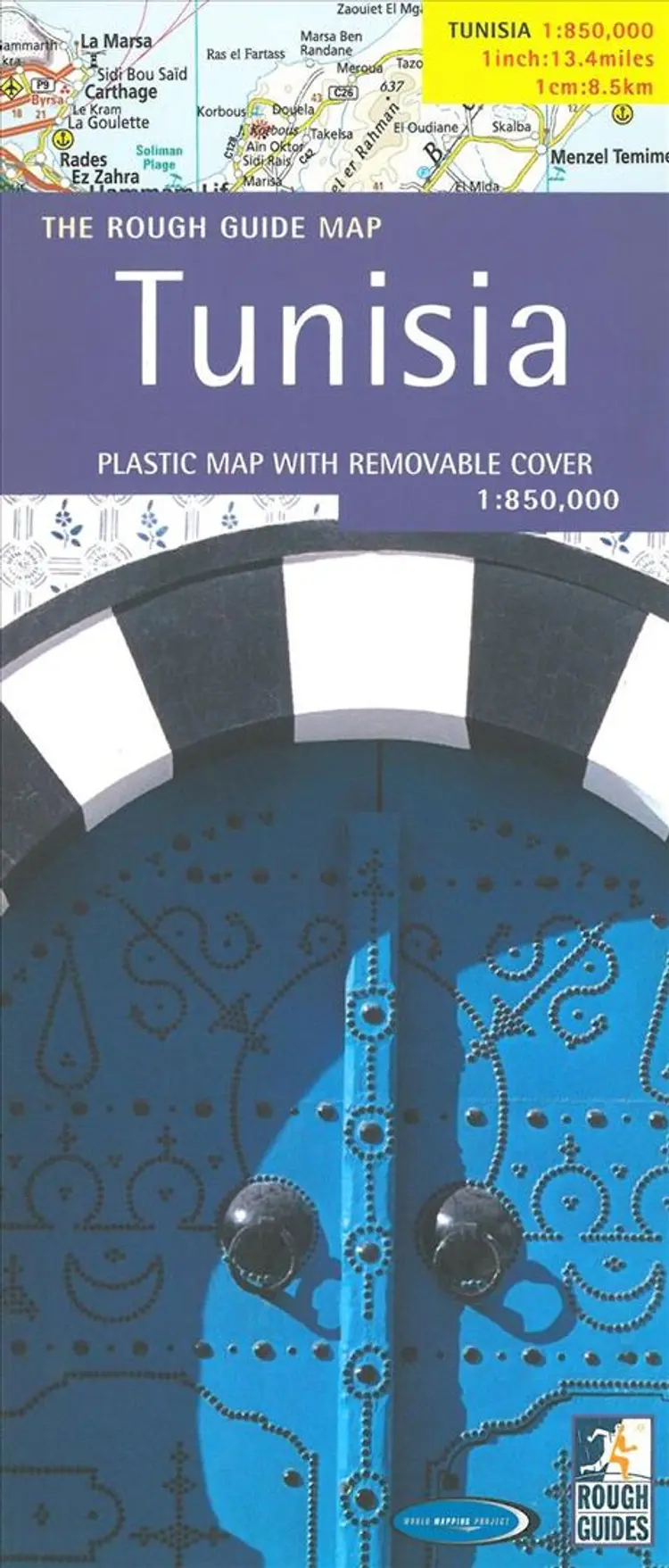 TUNISIA MAP af BM Author