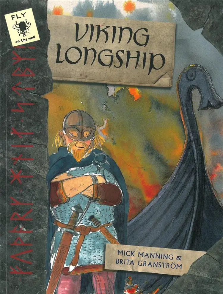 Viking Longship af Mick Manning