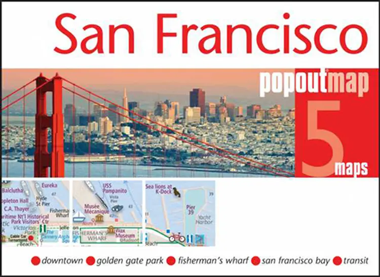 San Francisco Popout Map