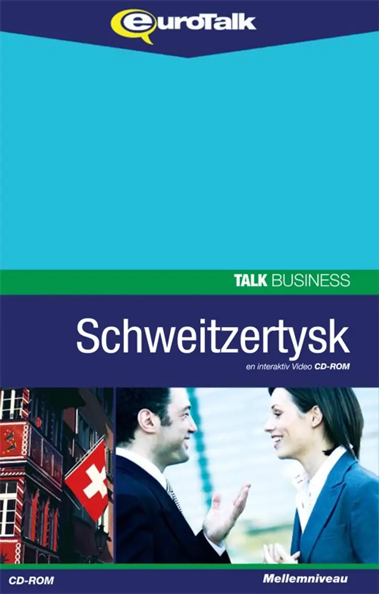 Schweizertysk forretningssprog CD-ROM af eurotalk