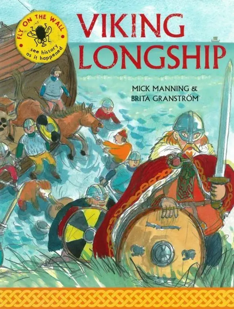 Viking Longship af Mick Manning