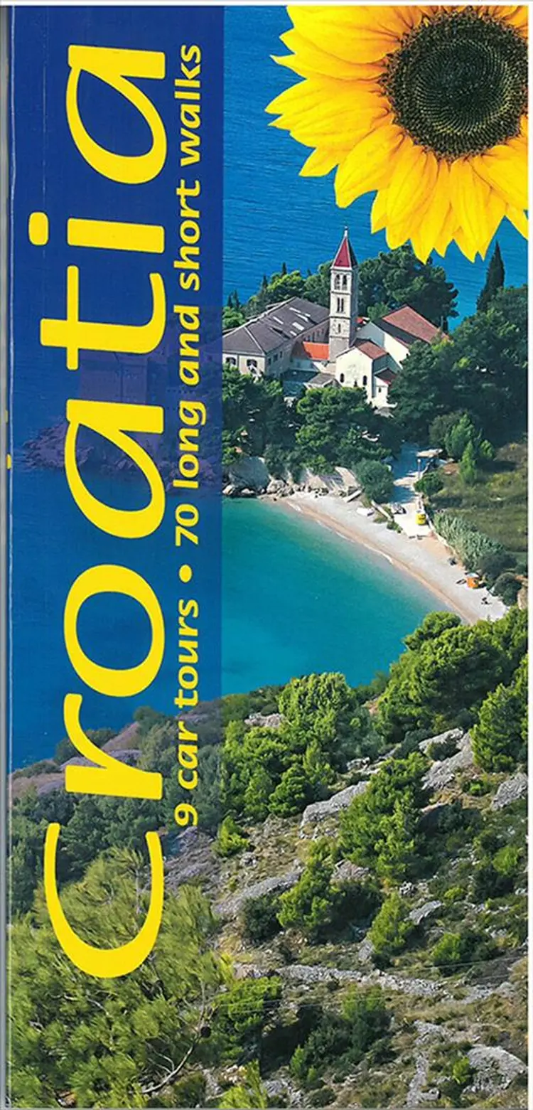 Croatia: 9 car tours, 70 long and short walks af Sandra Bardwell