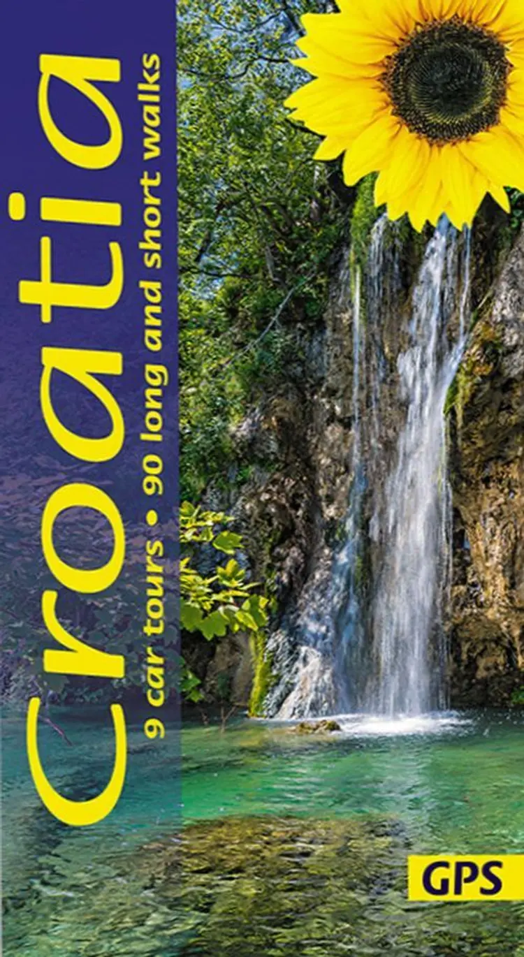 Croatia: 9 car tours, 90 long and short walks af Sandra Bardwell
