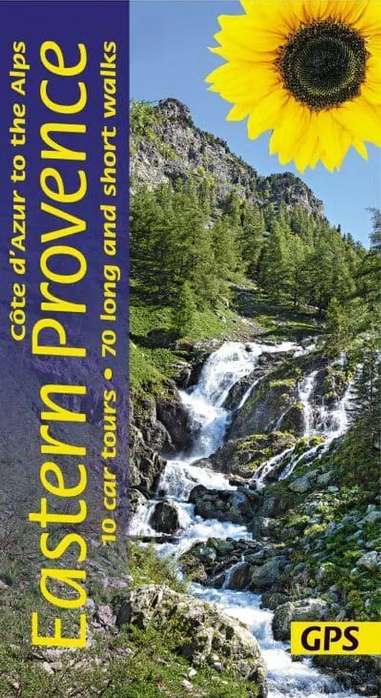 Eastern Provence Guide - Cote D'Azur to the Alps: 70 long and short walks with detailed maps and GPS; 10 car tours with af John Pal Underwood