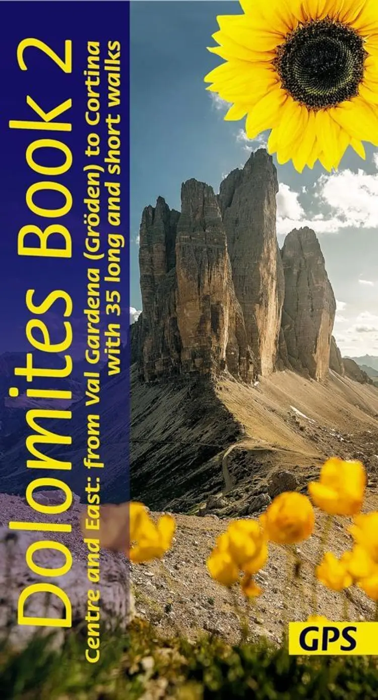 Dolomites book 2 : Centre and East:: 35 long and short walks from Val Gardena to Cortina af Fritz Florian