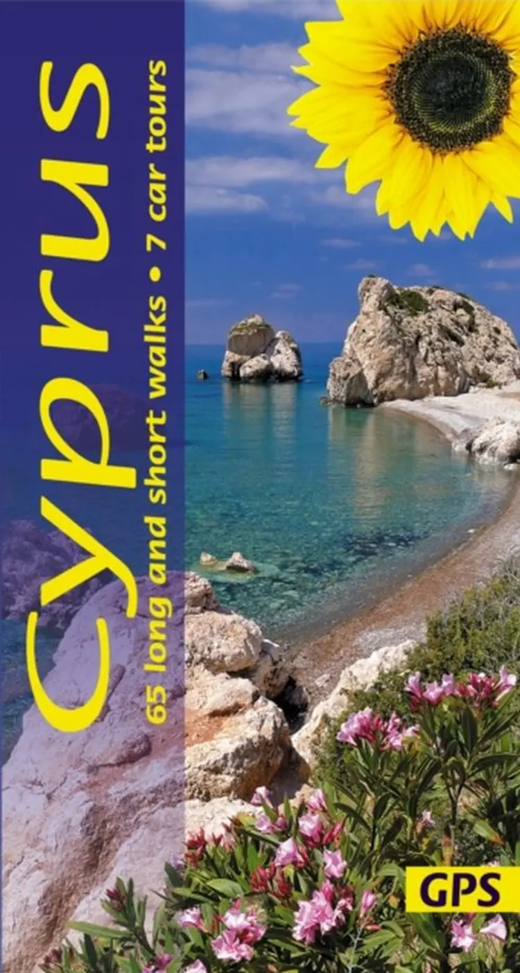 Cyprus Sunflower Walking Guide : 65 long and short walks with dtailed maps and GPS; 7 car tours with pull-out map af Geoff Daniel