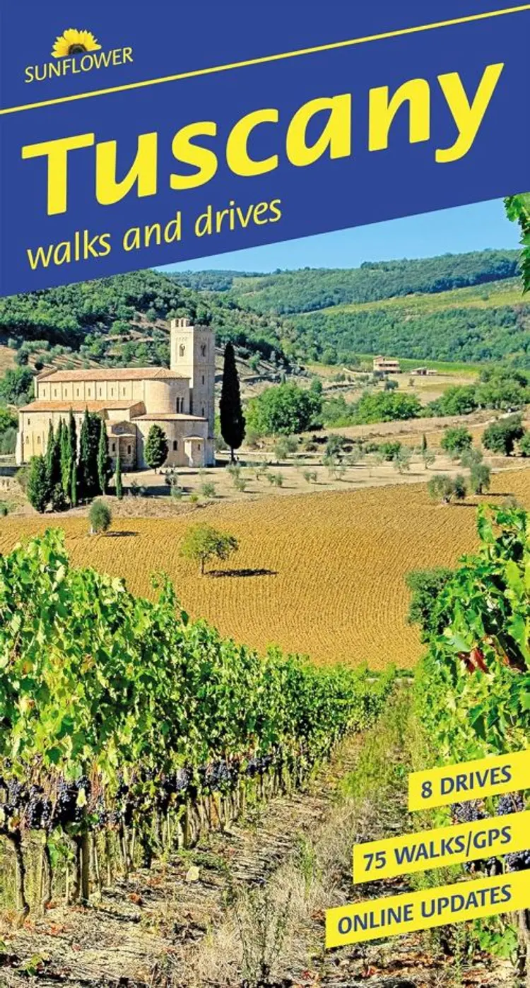 Tuscany: 75 long and short walks and 8 car tours af Sunflower Books