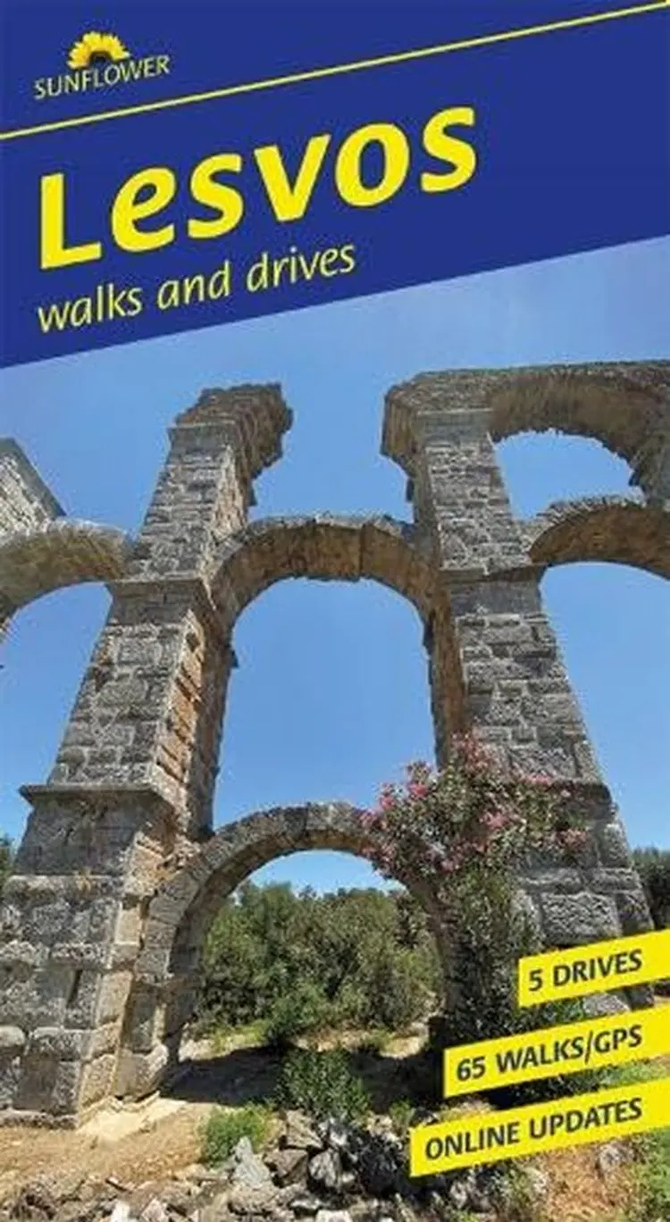 Lesvos: 65 long and short walks and 5 car tours af Brian Anderson