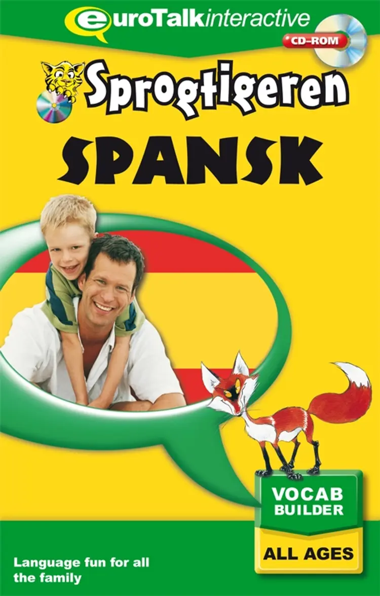 Spansk, kursus for børn CD-ROM af Eurotalk